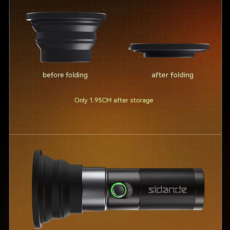 Ліхтар проєкційний SIDANDE L5KS10 10W + Gobo 10шт [168615] - фото 6