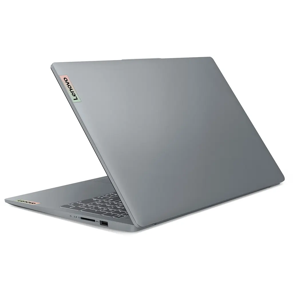 Ноутбук Lenovo IdeaPad Slim 3 15AMN8, Office, 15. 6 дюймов, AMD Ryzen 5 7520U до 4. 3GHz, 8GB RAM, 256GB SSD, AMD Radeon 610M, Arctic Grey - фото 10