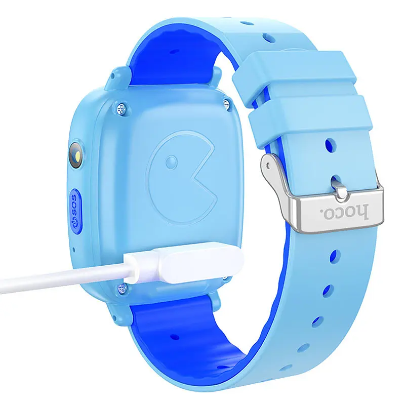 Дитячий cмарт-годинник Hoco Y100 with call function Blue - фото 2