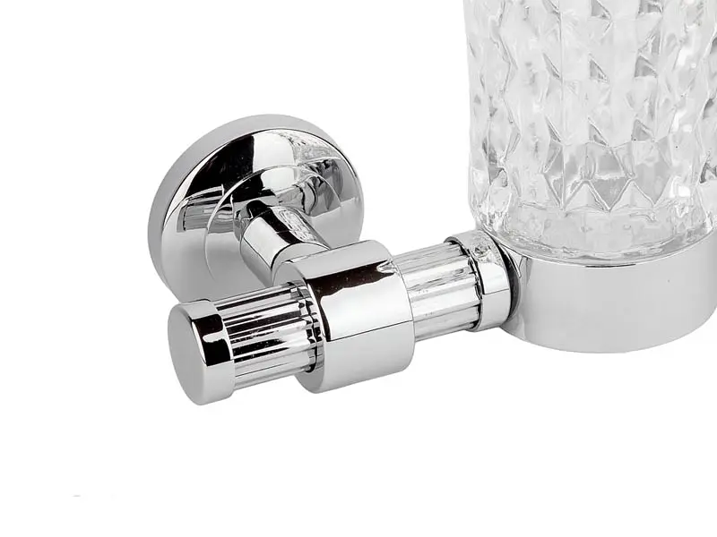 Стакан для зубных щеток Kugu Maximus 606C хром - фото 2