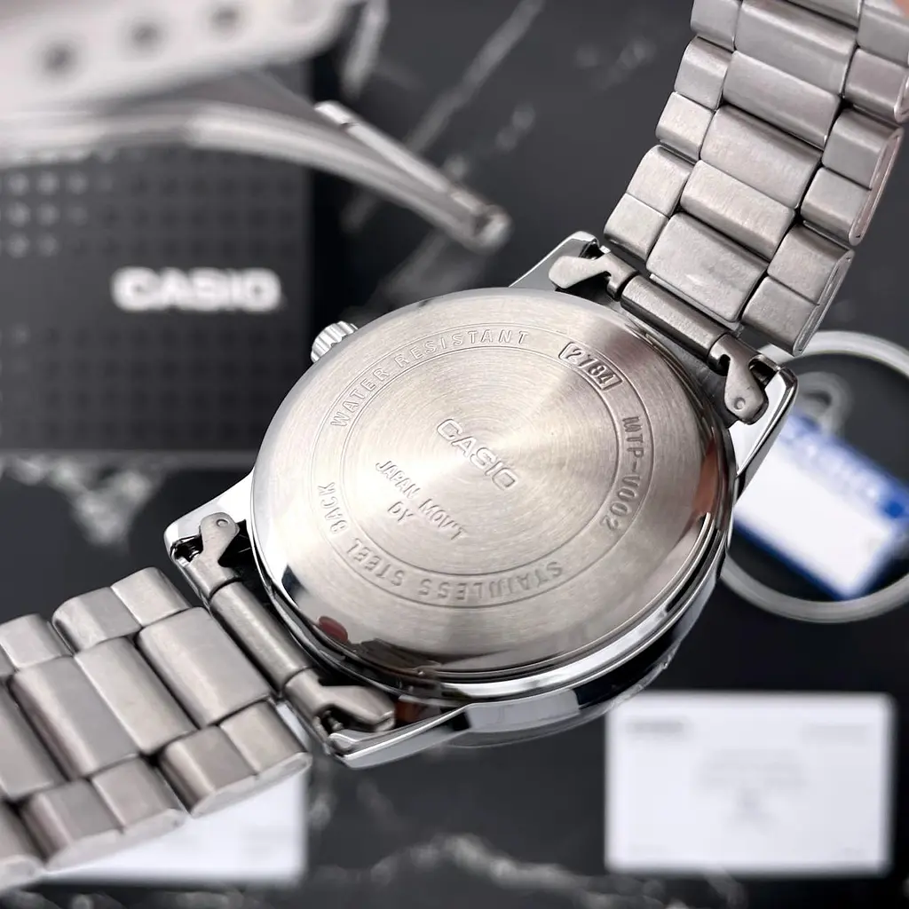 Чоловічий годинник Casio MTP-V002D-7B Сріблястий ( AT1141-0211 ) - фото 8