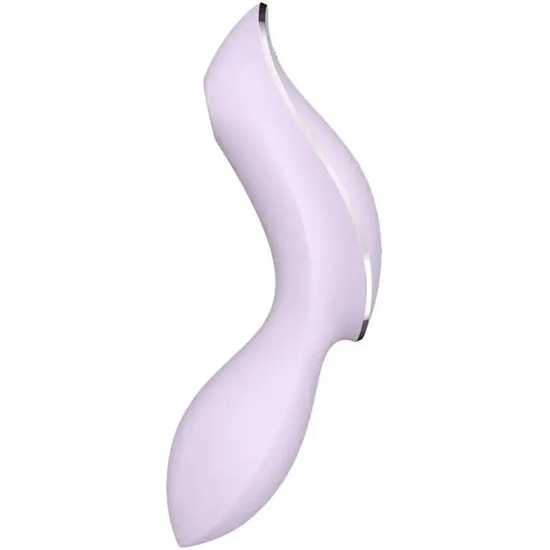 Вакуумный стимулятор с вибрацией Satisfyer Curvy Trinity 2 Violet - фото 3