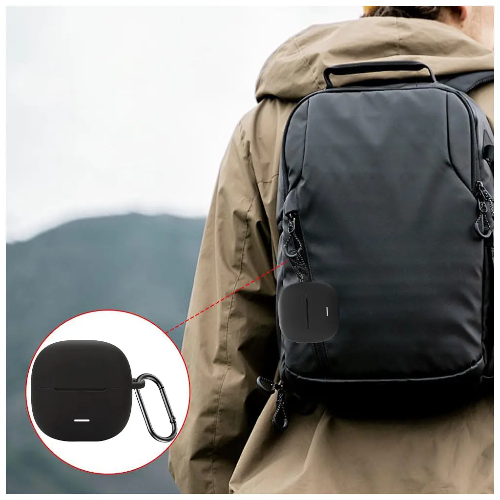 Чохол для навушників BeCover для Xiaomi Redmi Buds 6 Lite Black (713232) - фото 6