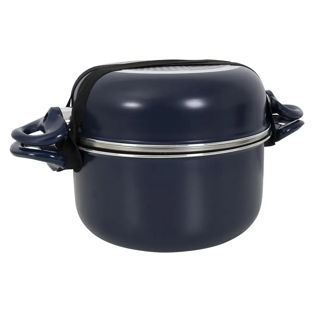 Набор столовой посуды 9 предметов Gimex Cookware Set induction Blue - фото 2