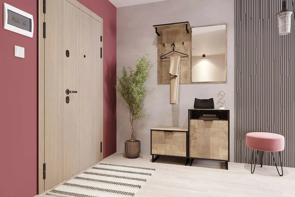 Тумба для взуття Flamecame в передпокій підлогова RTE-03 - фото 2