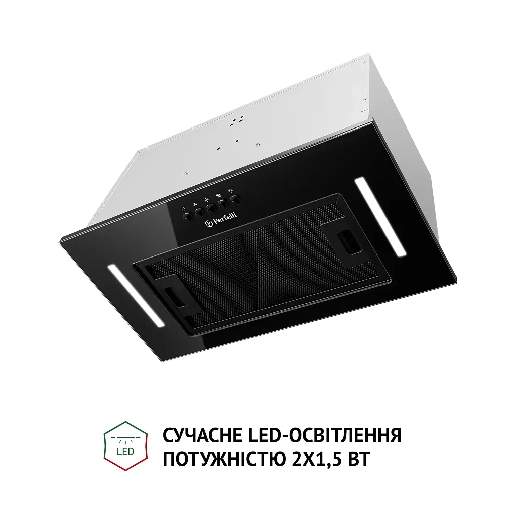 Витяжка повновбудована Perfelli BI 5684 BL 1000 LED - фото 3