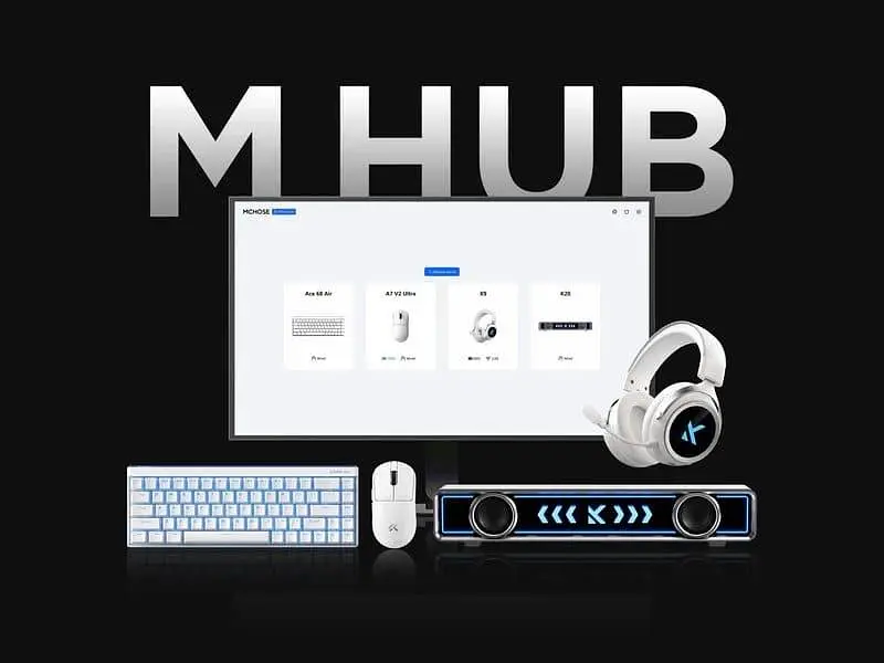 Миша MCHOSE A7 V2 Ultra Plus Wireless (MC-A7V2-10) White (G-000004306) - фото 12