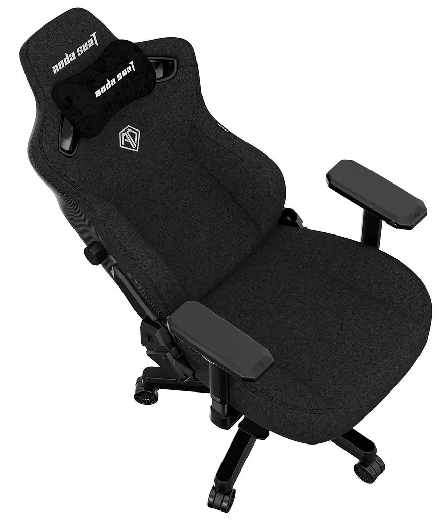 Ігрове крісло Anda Seat Kaiser 3 L Black Fabric (AD12YDC-L-01-B-CF) - фото 8