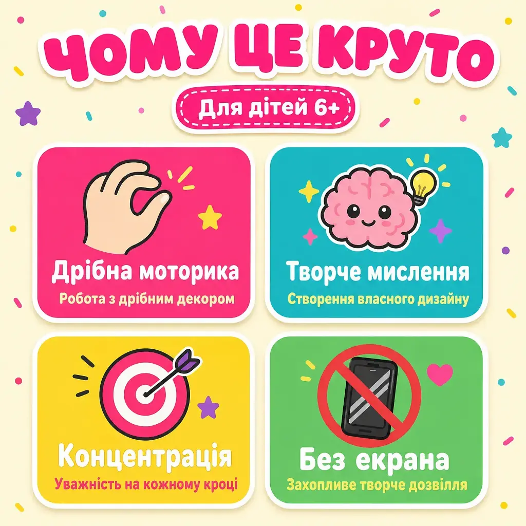 Набір для створення прикрас з кольорової UV-смоли Alexes з УФ-лампою - фото 5