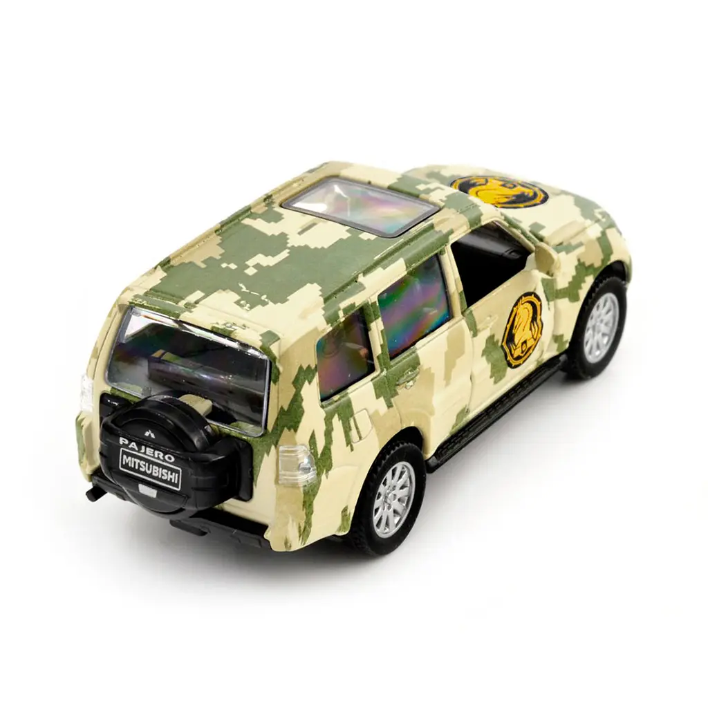 Автомодель TechnoDrive Шеврони Героїв Mitsubishi Pajero 4WD Turbo 47 ОМБр (250361M) - фото 7