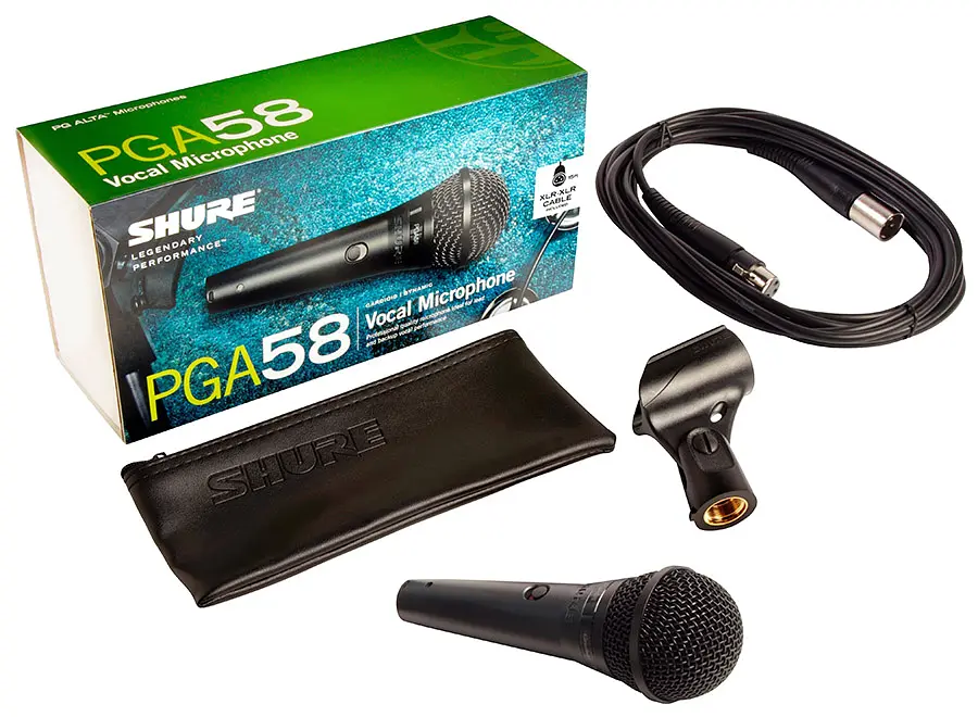 Мікрофон вокальний Shure PGA58-XLR - фото 2