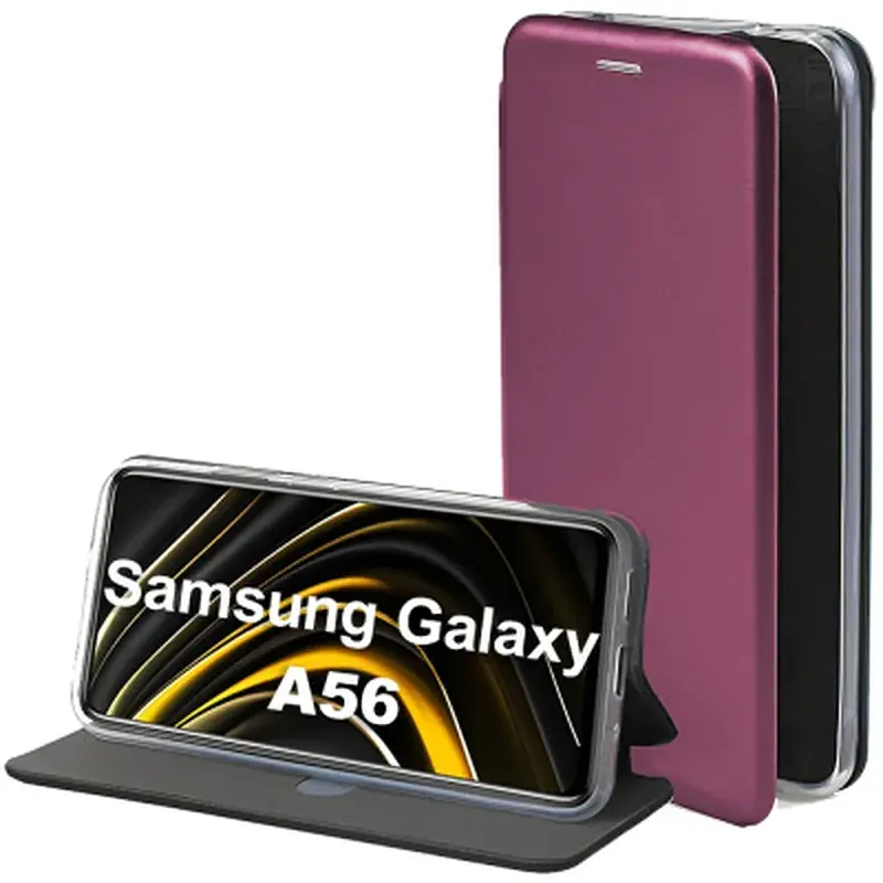 Чохол до мобільного телефона BeCover Exclusive Samsung Galaxy A56 SM-A566 Red Wine (713425)