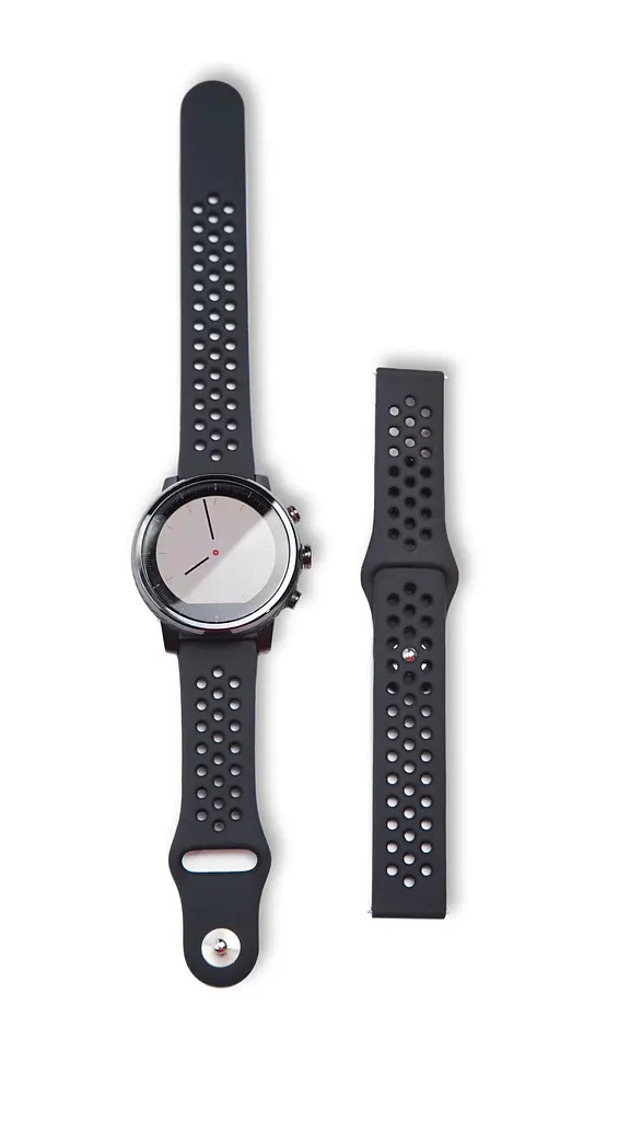 Ремінець BeWatch для смарт-годин Xiaomi Amazfit Pace/Stratos Чорний (10201011) - фото 3