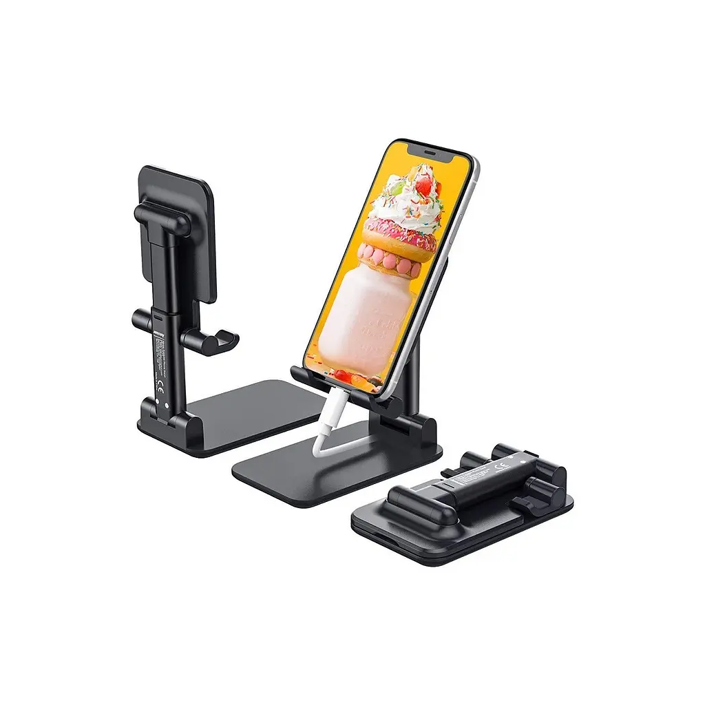 Підставка до планшета Dynamode smartphones/tablets 4-13 inches (Phone Stand black) - фото 3