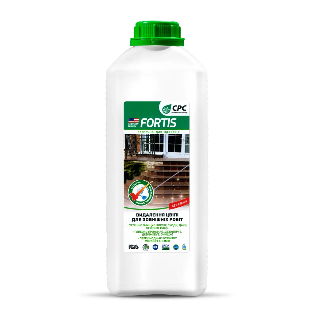 FORTIS, 1 л, засіб для видалення цвілі та плісняви. Для зовнішніх робіт