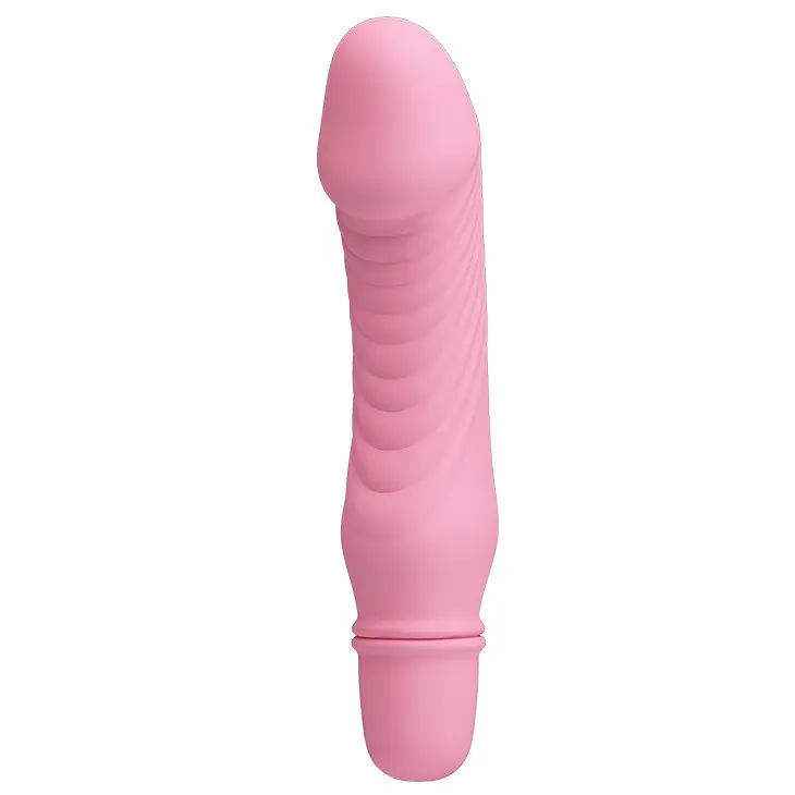 Вібратор Pretty Love Stev Vibrator Light Pink, 13,5 см рожевий - фото 3