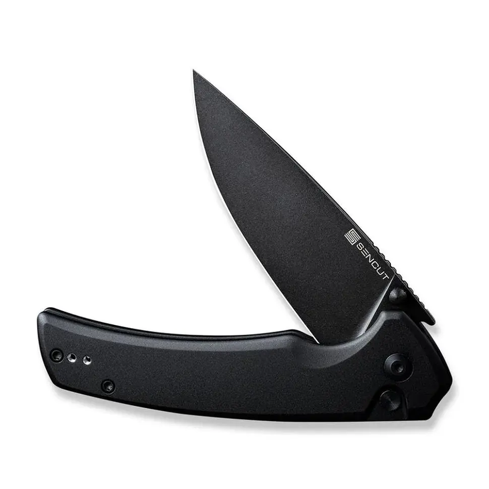 Ніж Sencut Serene, Black Aluminum, Darkwash (S21022B-1) - фото 4