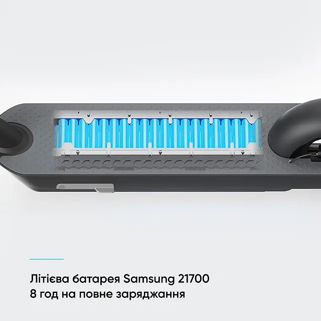 Електросамокат OKAI ES30-NEON PRO Black 10", 350(700)W, 14.7Ah, 80km, 25km\h, 25%, NFC, App, 21kg (ES30-B) - фото 9