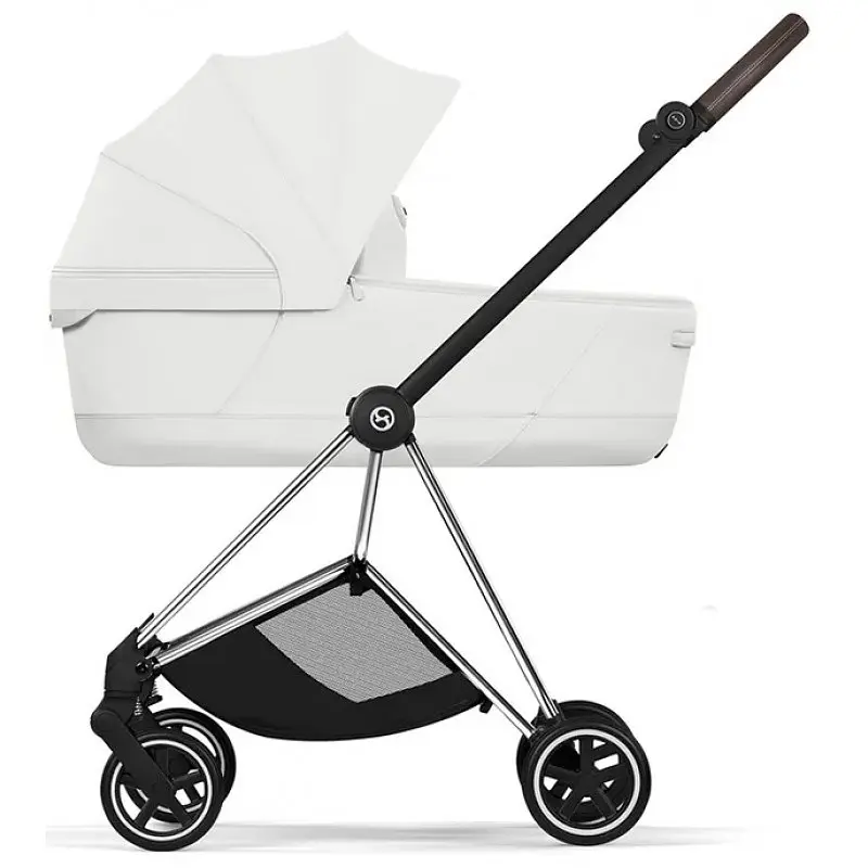 Cybex Mios Style 5.0 коляска 2 в 1 Off White шасі Chrome - фото 2