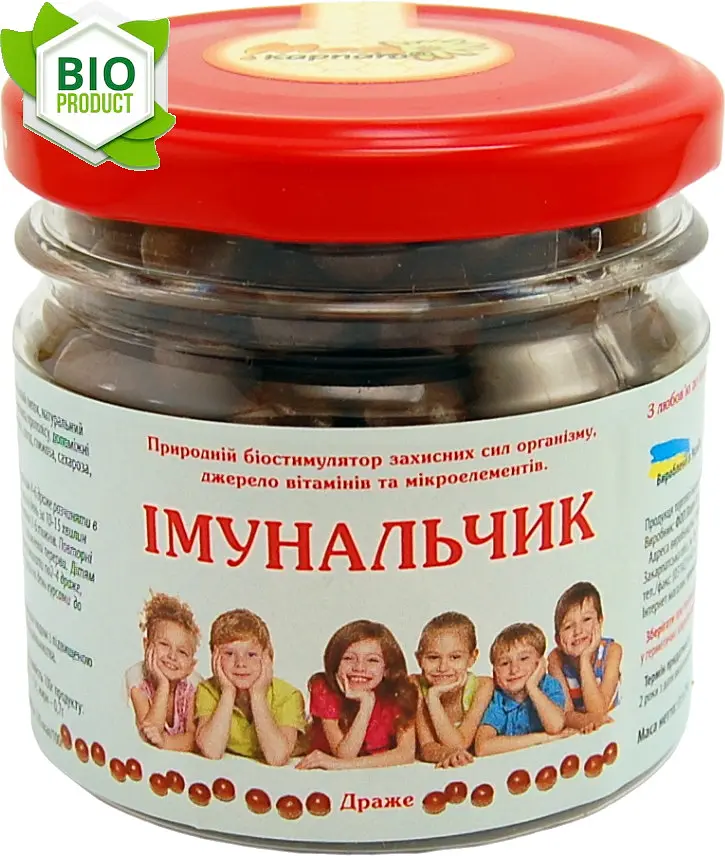 Драже Імунальчик 150грам Мед Карпат