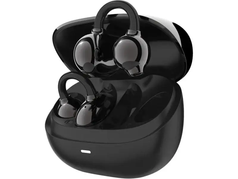 Навушники TWS Canyon OWS Ear Clips OnFlow 14 Black (CNS-TWS14B) - фото 3
