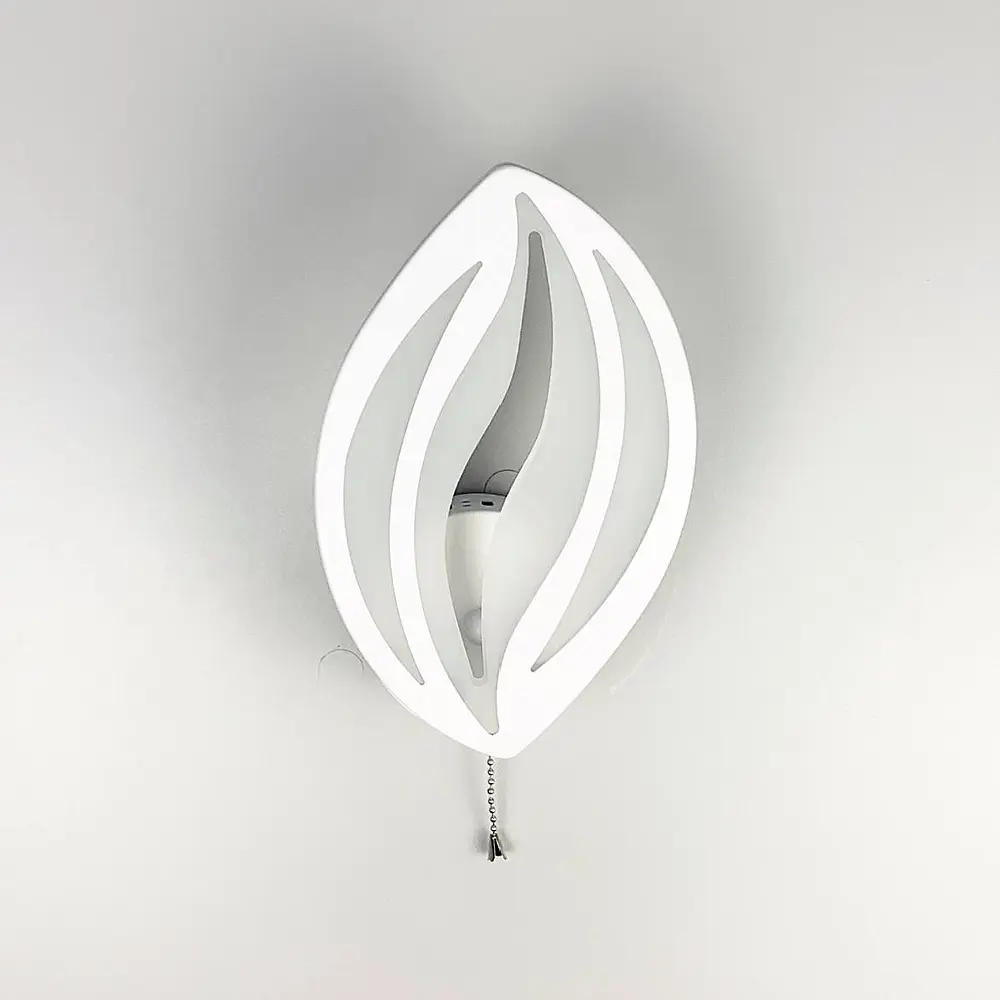 LED бра у формі пелюстки білого кольору Line F Арт. 2325/1 WT - фото 4