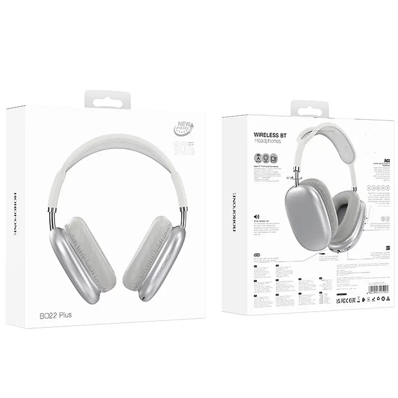 Накладные беспроводные наушники Borofone BO22 Plus Elegant - фото 3