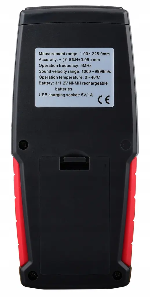 Товщиномір ультразвуковий 1-225 мм WINTACT WT100A - фото 4