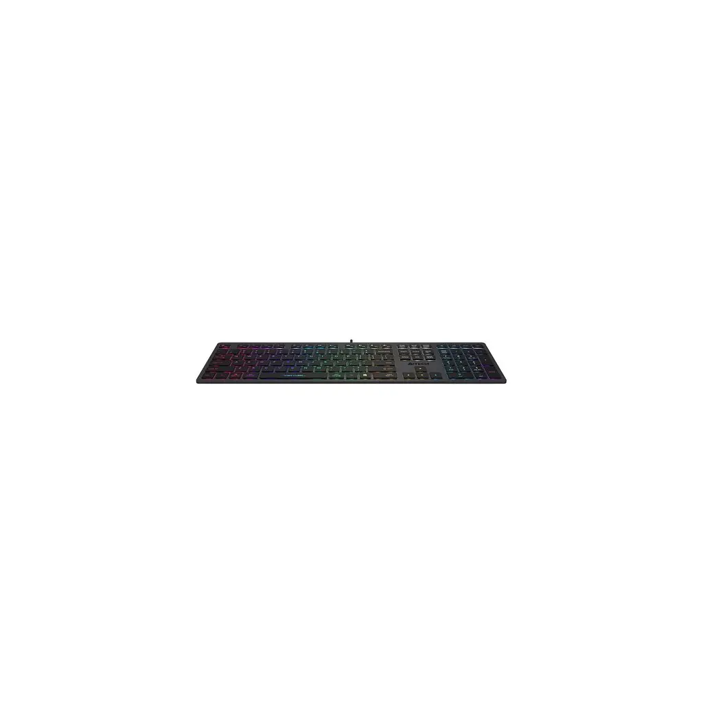 Клавіатура A4Tech FX60H USB Grey Neon Backlit (4711421978309) - фото 4