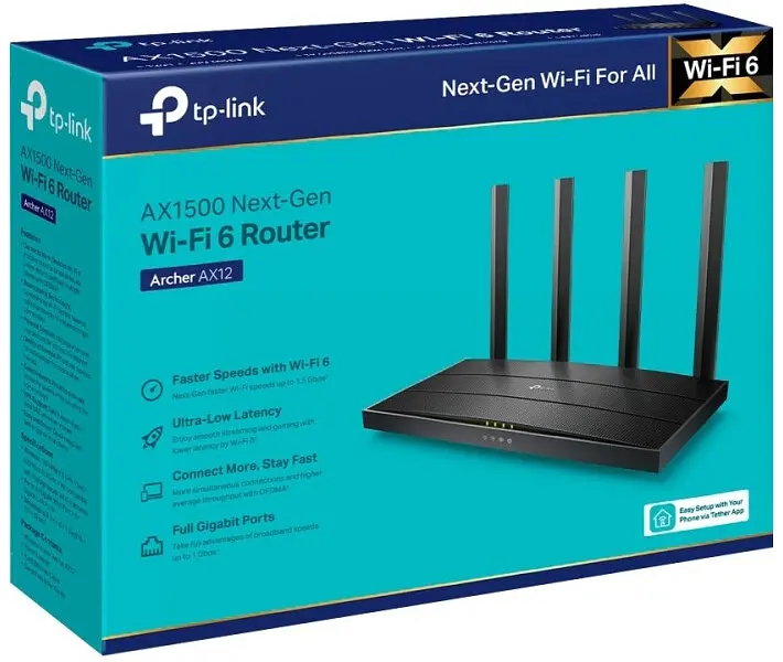 Маршрутизатор TP-Link Archer AX12 - фото 4