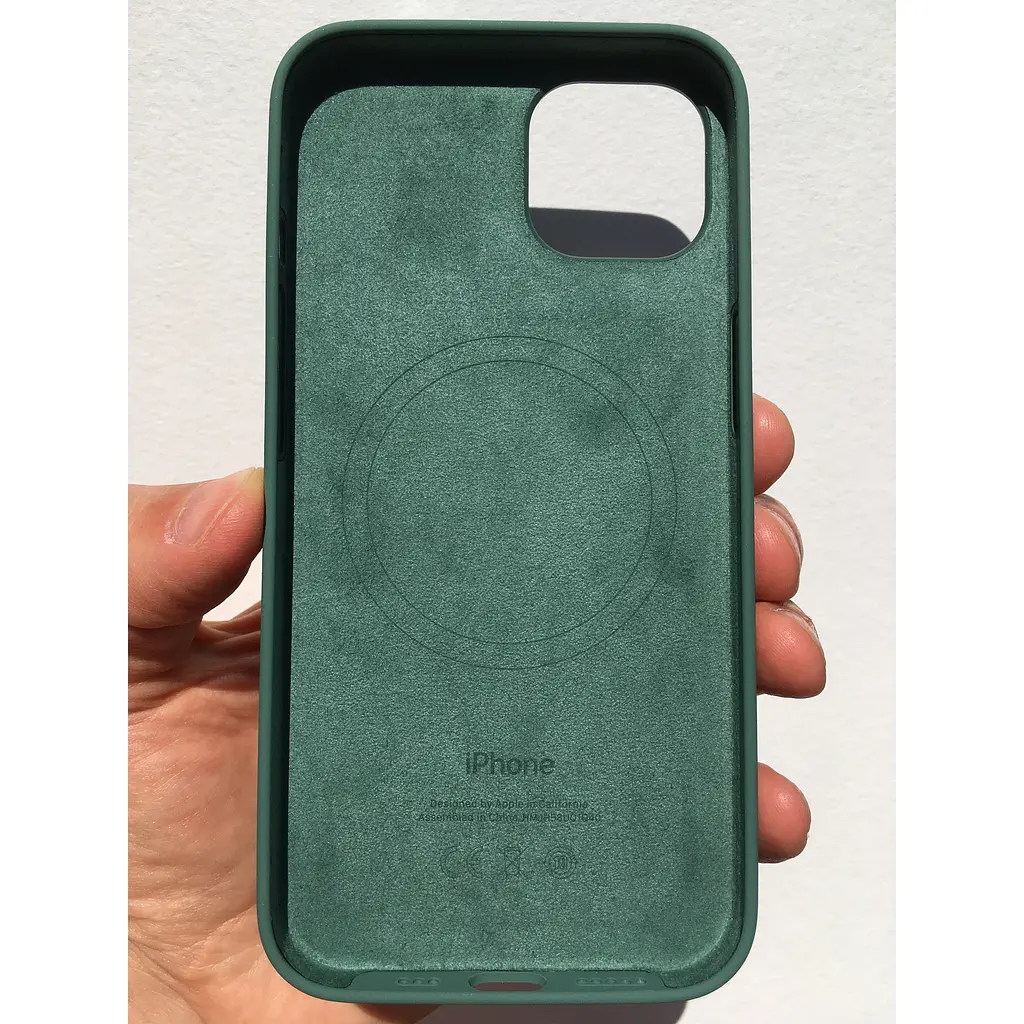 Силіконовий чохол Apple Silicone Case MagSafe для iPhone 13 Eucalyptus MN633ZE/A - фото 8