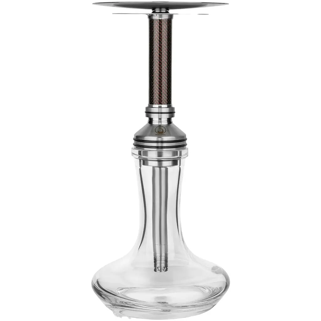 Кальян Steamulation Xpansion Mini Carbon Black Red - фото 2