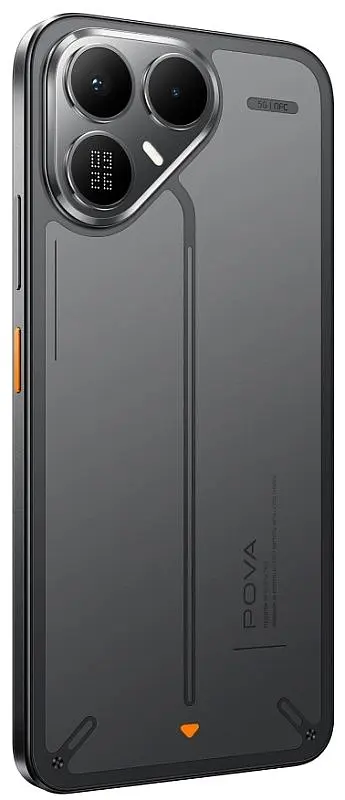 Смартфон Tecno Pova 8 5G (LK6) 8/256GB Graphite Black (4894947132339) - фото 3