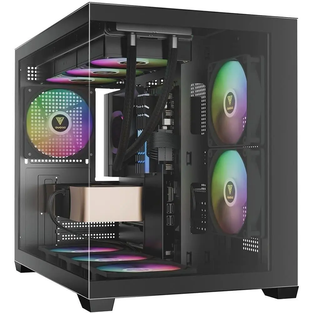 Корпус GAMDIAS AURA GC10M V2 ARGB (4711514503159) без блока питания - фото 12