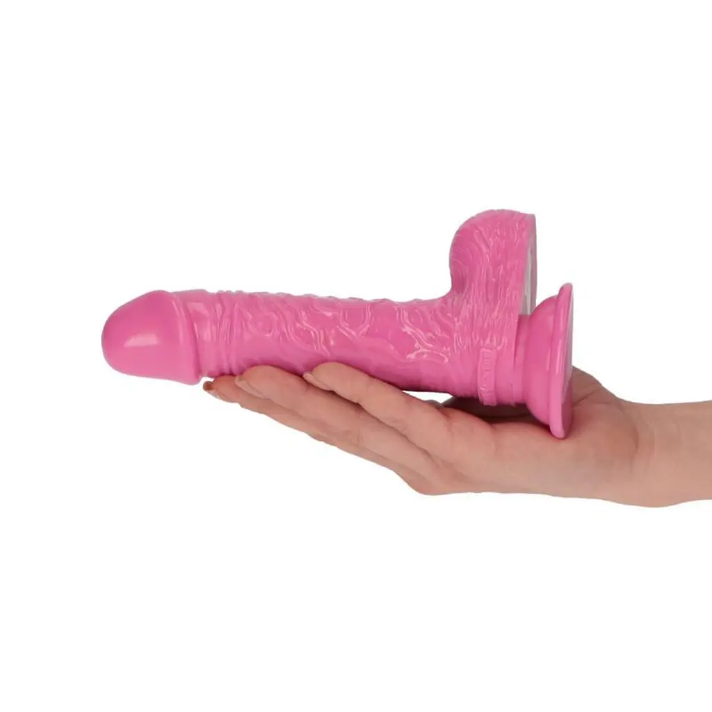 Фалоімітатор Toyz4lovers Michelangelo, 16 см (рожевий) - фото 4