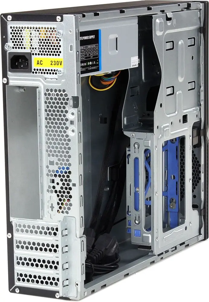 Корпус Casecom S-503 400W-80 мм 2xUSB3.0+2xUSB2.0 SFF mATX, Black (S-503-400) - фото 2