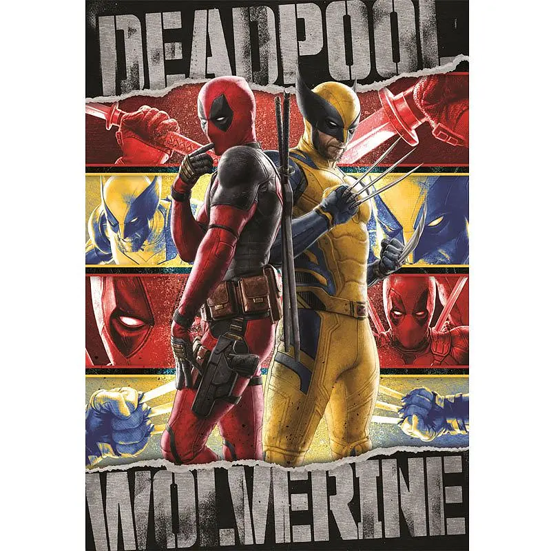 Пазл Marvel Дедпул та Росомаха - 1000 шт. Clementoni 37050 - фото 2