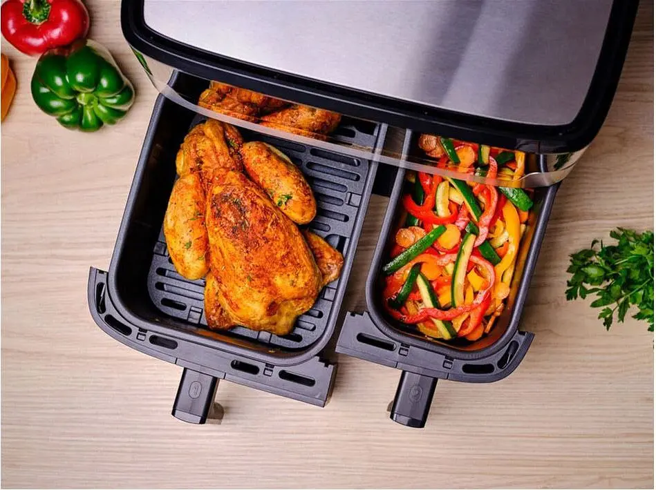 Мультипіч Tefal Dual Easy Fry&Grill Air Fryer EY905D10 [99149] - фото 6