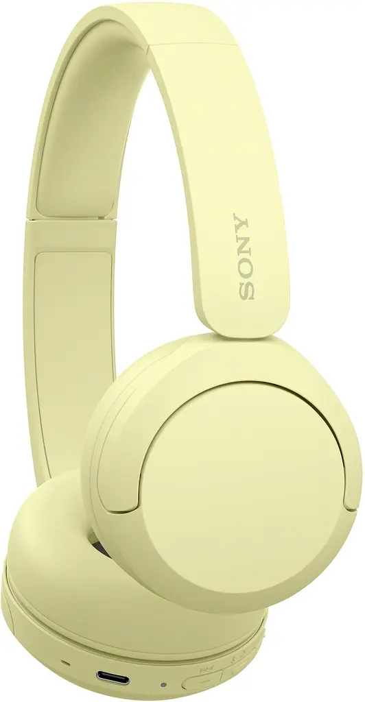 Навушники On-ear WH-CH520 BT 5.2, SBC, AAC, Wireless, Mic, Жовтий Sony teh0024861 - фото 5