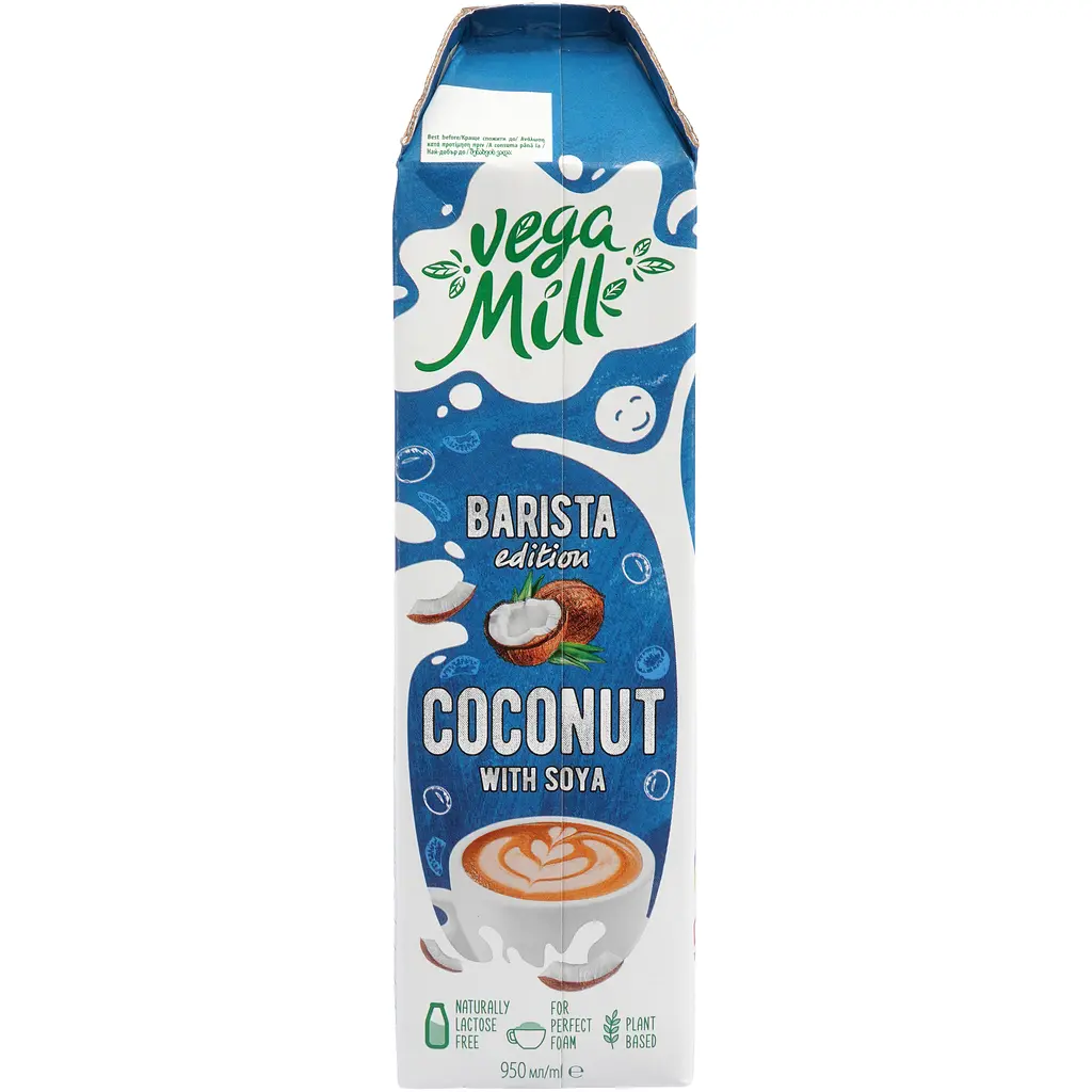 Напій кокосовий з соєю Vega Milk Barista 950 мл - фото 4