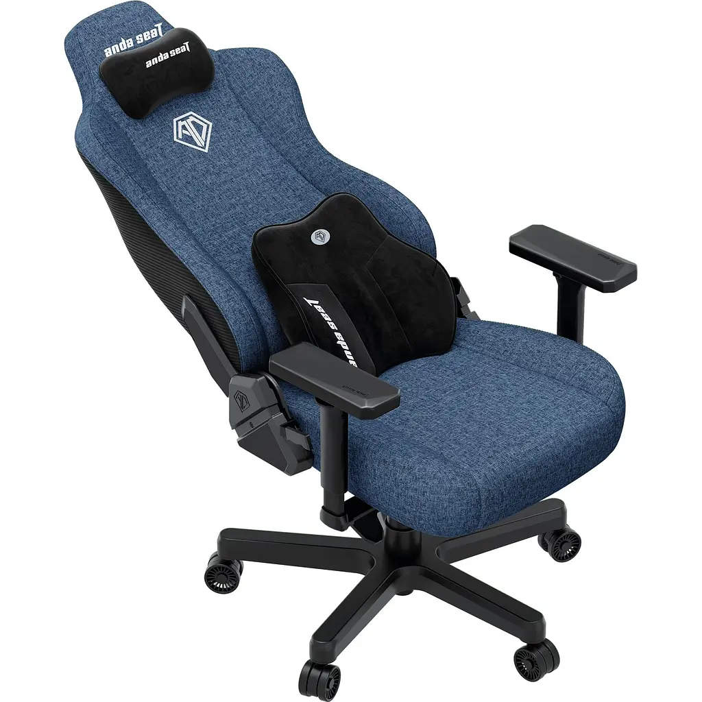 Геймерське крісло Anda Seat Kaiser 3E XL Fabric Dark Blue [AD23YC-XL-09-S-CF-S01] [148763] - фото 7