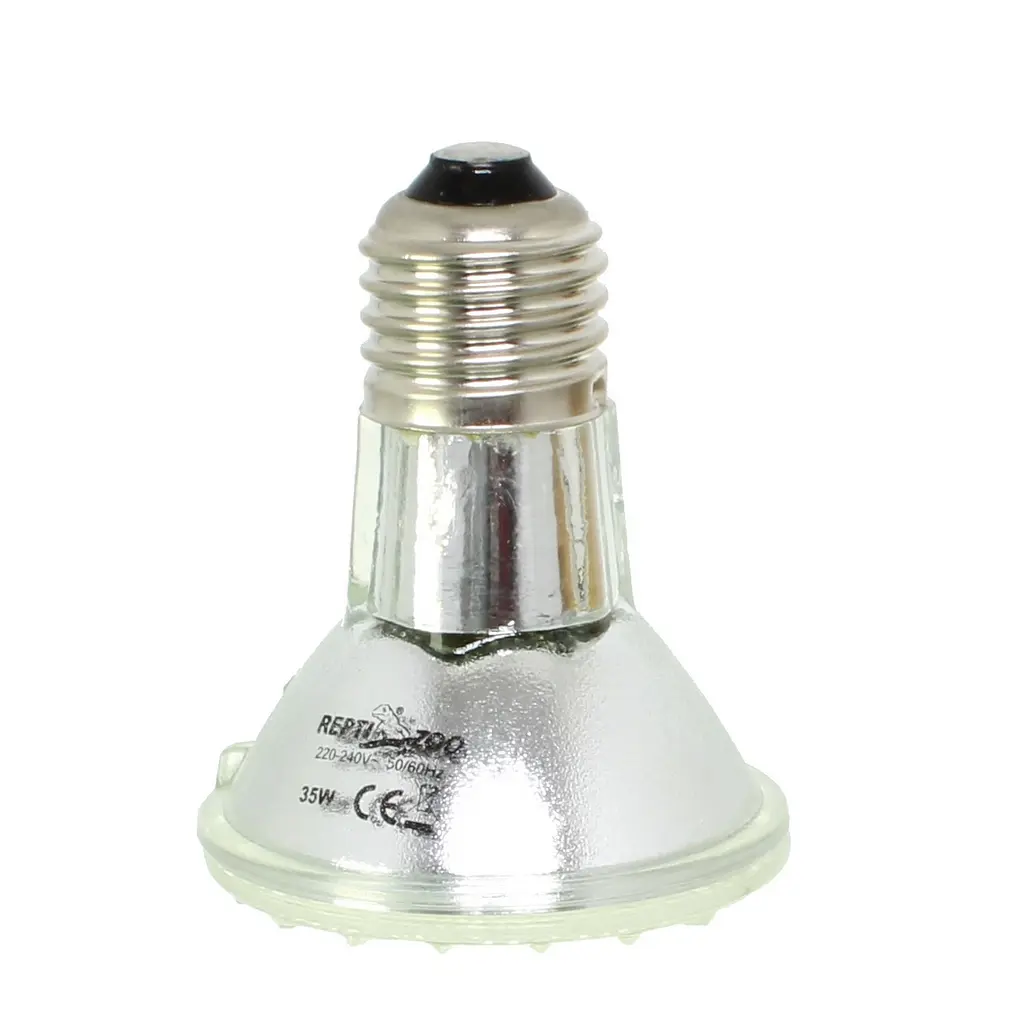 Лампа галогенова точкового нагріву UVA Repti-Zoo Spot lamp 35W (PAR2035) - фото 3