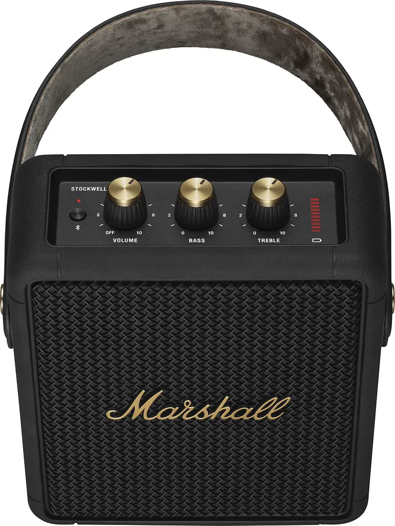 Портативная акустика Marshall Portable Speaker Stockwell II Black and Brass (1005544) [70306] - фото 3