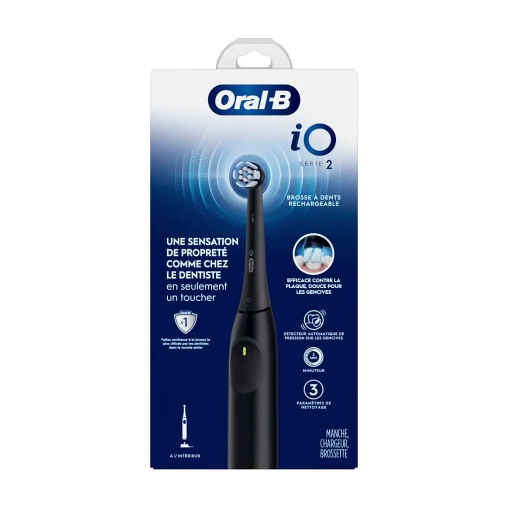 Электрическая зубная щетка Oral-B Series 2 iOS2.1C9.0 Black (8700216614931) - фото 2