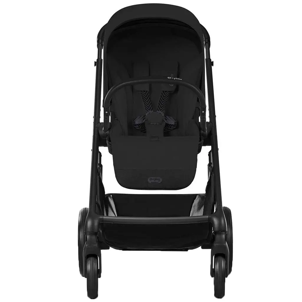 Прогулочная коляска Cybex Gold Balios S Lux BLK Moon Black с бампером (524001171) - фото 2