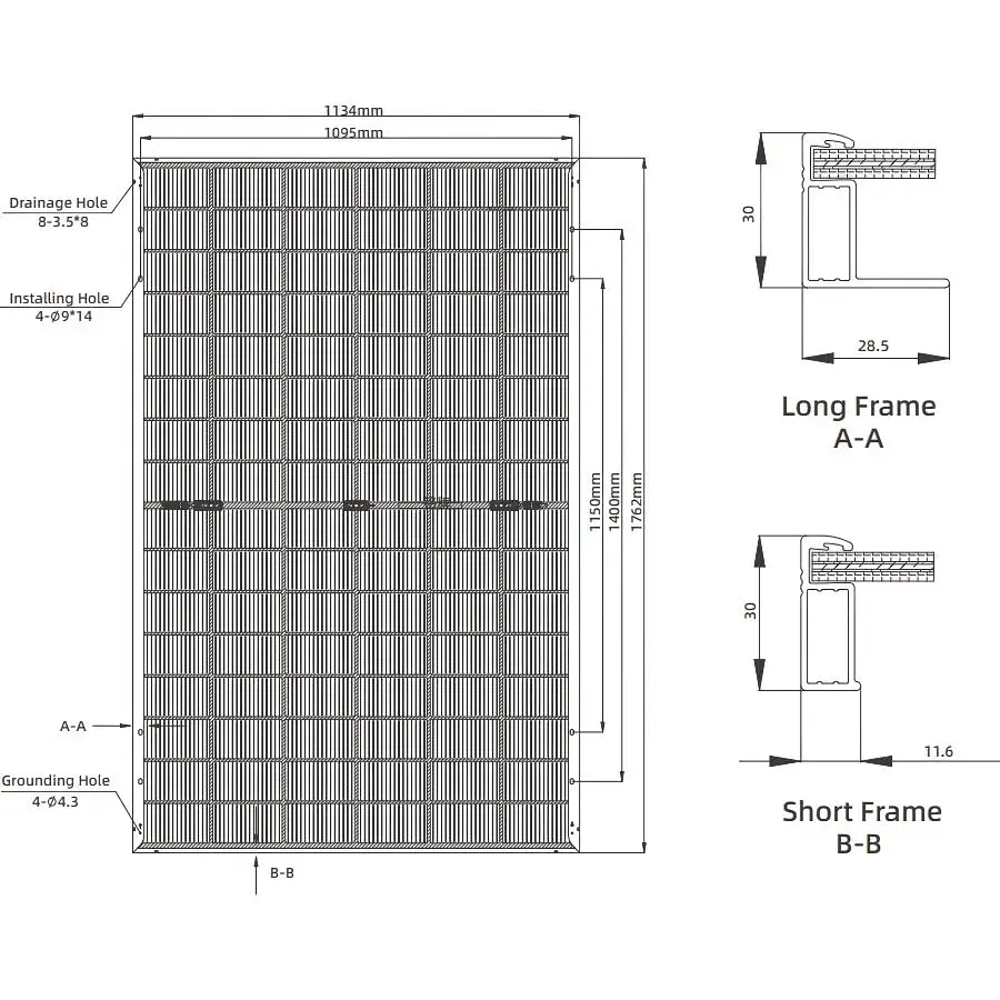Солнечная панель GCL Group 450W GCL-NT12R/48GDF [157535] - фото 2