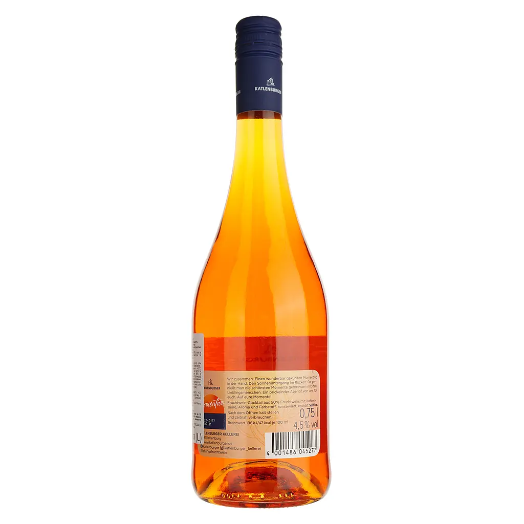 Напій винний Katlenburger Momentivo Bitter Orang Spritz солодкий 0.75 л  - фото 2