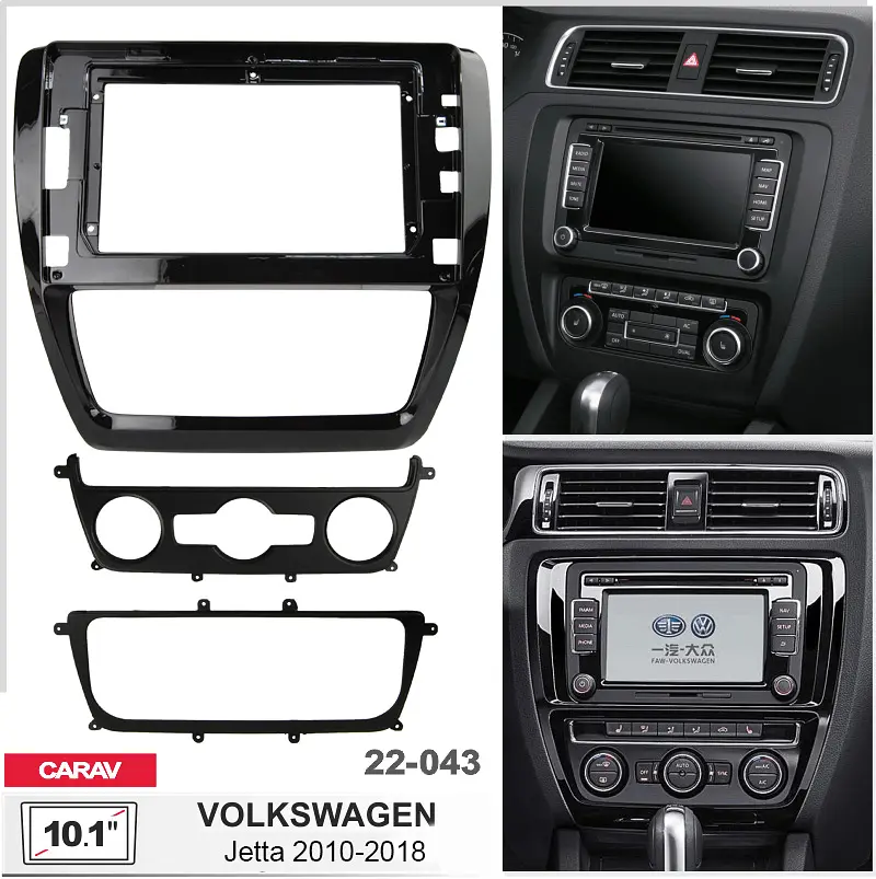 Переходная рамка Volkswagen Jetta Carav 22-043 - фото 7