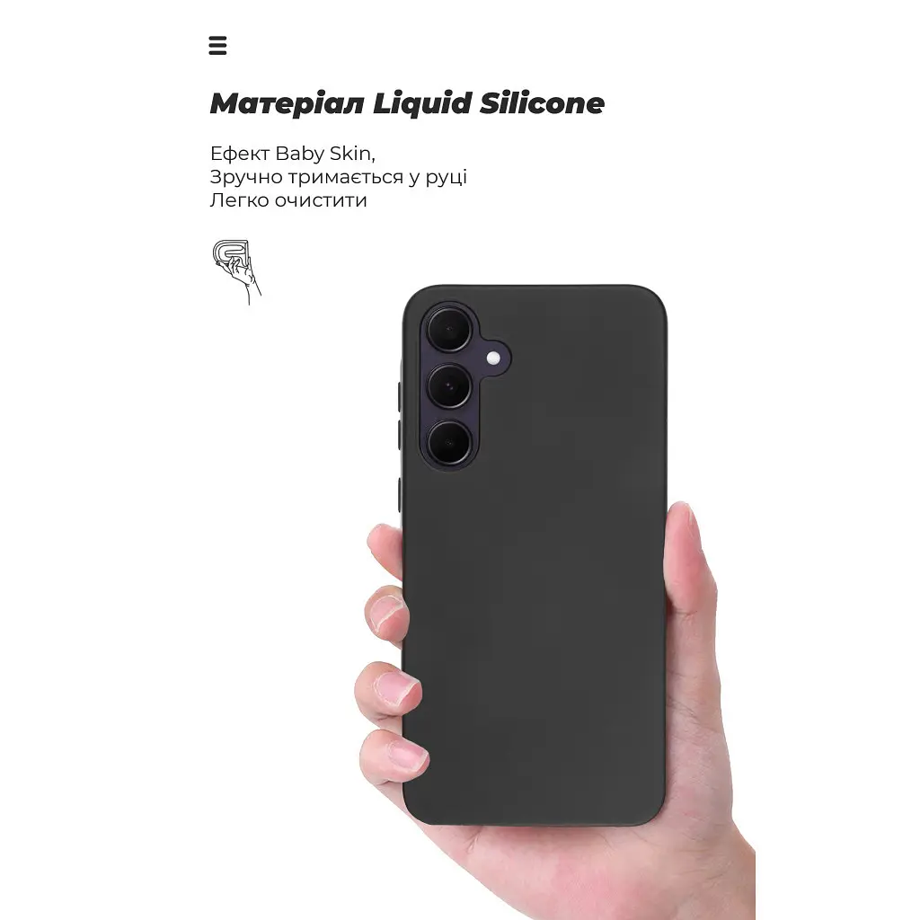 Чохол до мобільного телефона Armorstandart ICON Case Samsung A35 5G (A356) Black (ARM74319) - фото 7