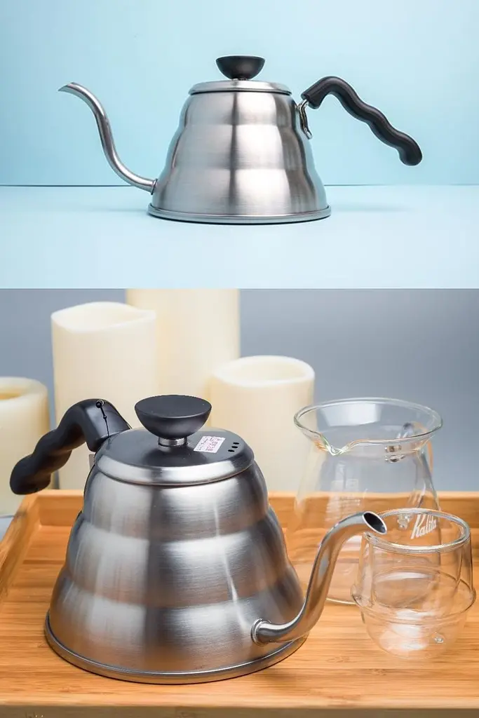 Чайник для заваривания кофе Hario V60 Buono, 1 л (VKB-100HSV) - фото 3